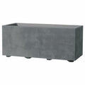 Jardinera Autorriego Deroma Millennium R Gris Plástico Plástico reciclado Rectangular