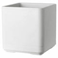 Macetero Deroma Cosmo Gris Plástico Plástico reciclado 38 x 38 x 39 cm Cuadrado Cubo 38 cm