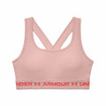 Sujetador Deportivo Under Armour  Crossback Mid Rosa