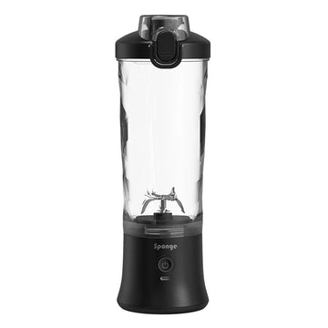 Batidora de Vaso Sponge 703674402216 Negro Transparente 600 ml
