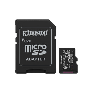 Tarjeta de Memoria Micro SD con Adaptador Kingston SDCS3/512GB