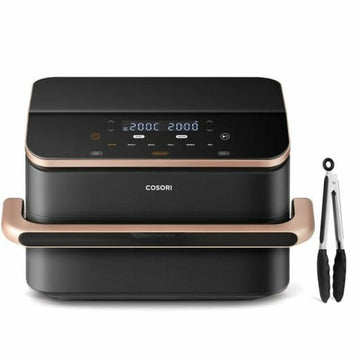 Freidora de Aire Cosori Cosori Dual Basket Twinfry Chef Edition 10 L Negro Plateado Metalizado 2800 W
