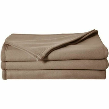 Manta Poyet  Motte Marrón 220 x 240 cm 100 % poliéster