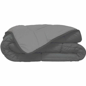 Relleno Nórdico Poyet  Motte Calgary Gris Plateado 400 g /m² 220 x 240 cm