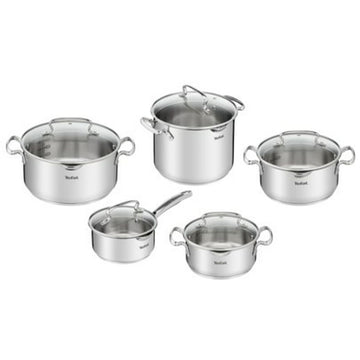 Cacerola Con Tapa Tefal G719SA74 Acero Ø 18 cm Ø 24 cm Ø 20 cm Ø 22 cm Ø 16 cm 1,5 L 2 L 2,5 L 6 L 5 L 10 Piezas