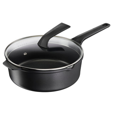 Cacerola Con Tapa Tefal E2493344 Negro 2 Piezas