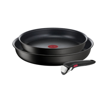 Sartén Tefal INGENIO 3PIEZAS Negro Aluminio 2 Unidades