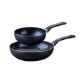 Set de Sartenes Fackelmann Brandao Negro Aluminio 2 Piezas