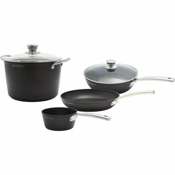 Batería de Cocina Baumalu Negro 4 Piezas