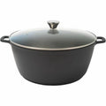 Cacerola Con Tapa Baumalu Negro Ø 32 cm 10 L