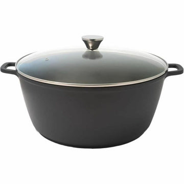 Cacerola Con Tapa Baumalu Negro Ø 32 cm 10 L