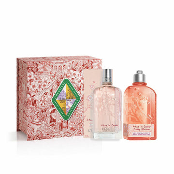 Set de Perfume Mujer L'Occitane En Provence FLORES DE CEREZO 2 Piezas