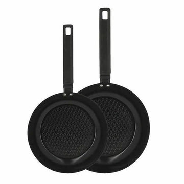 Sartén Menastyl Aluminio Ø 24 cm Ø 28 cm (2 Unidades)