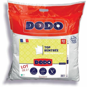 Set de 2 Almohadas DODO Blanco 60 x 60 cm