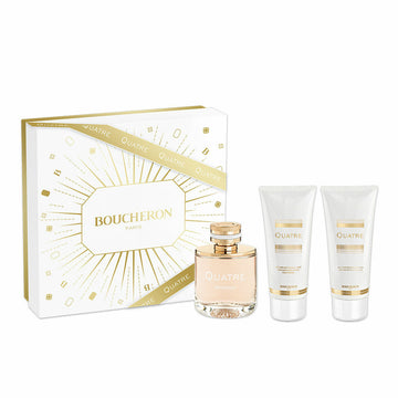 Set de Perfume Mujer Boucheron QUATRE POUR FEMME 3 Piezas
