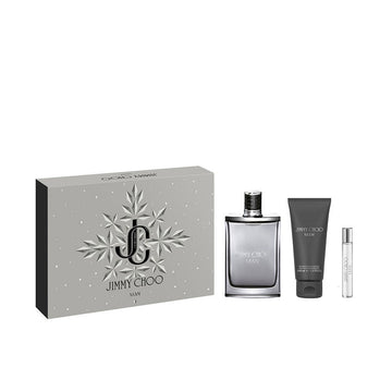 Set de Perfume Hombre Jimmy Choo JIMMY CHOO MAN EDT 3 Piezas