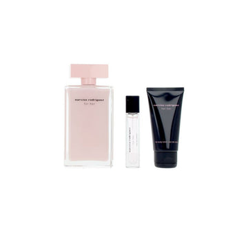 Set de Perfume Mujer Narciso Rodriguez FOR HER EDP 3 Piezas