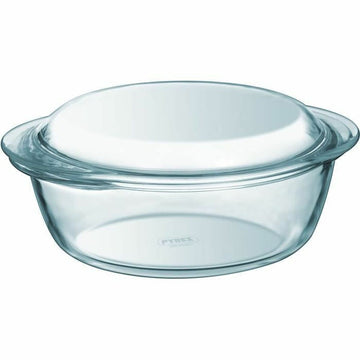 Cacerola Pyrex Transparente 2,3 L 25 x 20 x 27 cm 27 x 23 x 11 cm