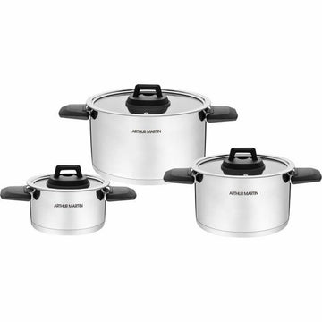 Batería de Cocina Arthur Martin AM6321 3 Piezas