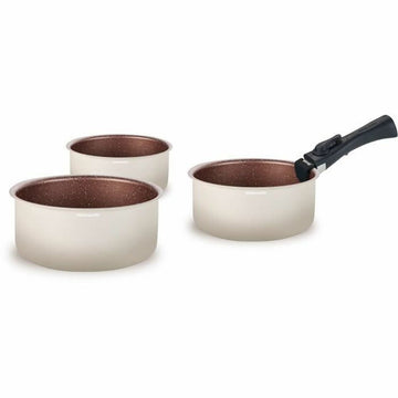Batería de Cocina Arthur Martin AM2655 Beige