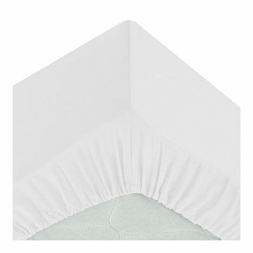 Sábana Bajera Ajustable Atmosphera Blanco (90 x 190 cm)