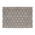 Alfombra Atmosphera Negro Beige Algodón Multicolor 60 x 90 cm