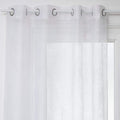 Cortina Atmosphera Tropical Poliéster Blanco (140 x 240 cm)