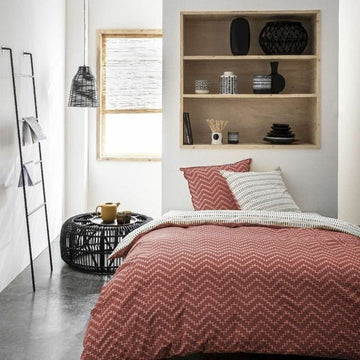 Juego de funda nórdica TODAY Sunshine 8.20 Blanco Granate rouge Jaune 240 x 260 cm