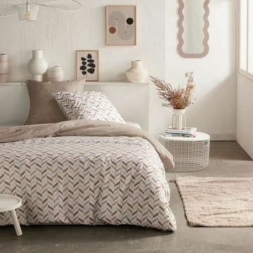 Juego de funda nórdica TODAY Beige Cama de 180/200 2 Piezas