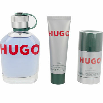 Set de Perfume Hombre Hugo Boss HUGO 3 Piezas