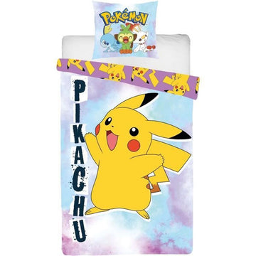 Juego de funda nórdica Pokémon Multicolor Cama de 140 2 Piezas
