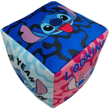 Cojín Stitch 28 x 30 x 29 cm Azul Poliéster Infantil