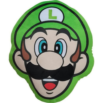 Cojín Mario Bros Verde Poliéster Infantil