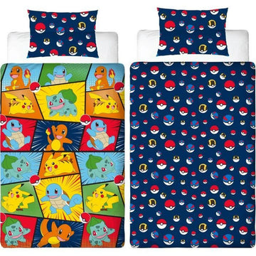 Juego de funda nórdica Pokémon 25 x 5 x 29 cm Multicolor Cama de 140 2 Piezas