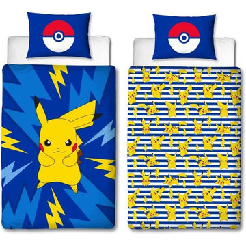 Juego de funda nórdica Pokémon 25 x 6 x 30 cm Multicolor Cama de 140 2 Piezas