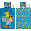 Juego de funda nórdica Pokémon Multicolor Cama de 140 2 Piezas