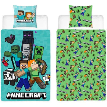 Juego de funda nórdica Minecraft