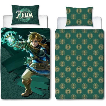 Juego de funda nórdica The Legend of Zelda 25 x 5 x 30 cm Multicolor Cama de 140 2 Piezas