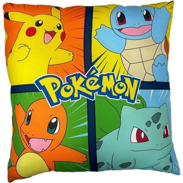 Cojín Pokémon 41 x 3 x 39 cm Multicolor Poliéster Infantil
