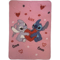 Manta Stitch 25 x 7 x 13 cm Azul Rosa Animales
