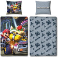Juego de funda nórdica Mario Bros 25 x 5 x 30 cm Multicolor Cama de 140 2 Piezas