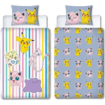 Juego de funda nórdica Pokémon 25 x 4 x 30 cm Multicolor Cama de 140 2 Piezas