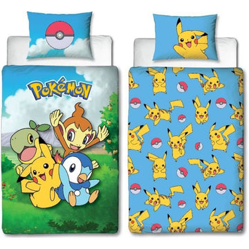 Juego de funda nórdica Pokémon Multicolor Cama de 140 2 Piezas