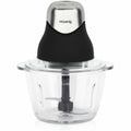 Picadora Hkoenig LEO8 Negro Cromo Vidrio Acero Inoxidable 1 L