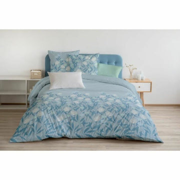 Juego de funda nórdica HOME LINGE PASSION Azul 240 x 260 cm 3 Piezas