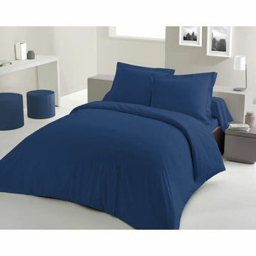 Juego de funda nórdica Lovely Home Azul oscuro 240 x 260 cm