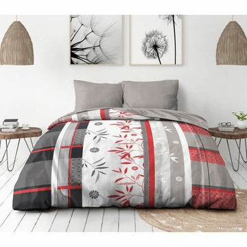 Juego de funda nórdica HOME LINGE PASSION Azul Blanco rouge 240 x 260 cm Cama de 180/200 3 Piezas