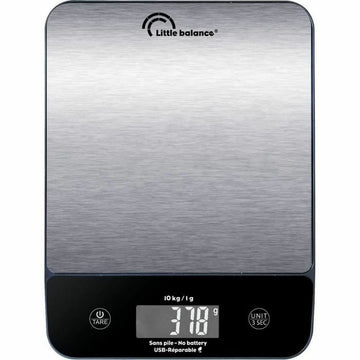 Báscula de Cocina Little Balance 10 kg Plateado 23,8 x 17,3 cm