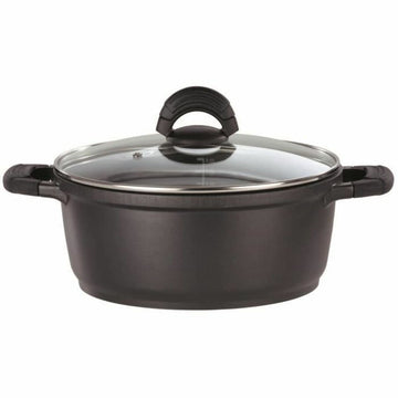 Cacerola GSW 30 x 16 x 33 cm Negro Ø 28 cm