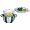 Sartén Freidora con Cesto GSW Acero Inoxidable Ø 22 cm Plateado